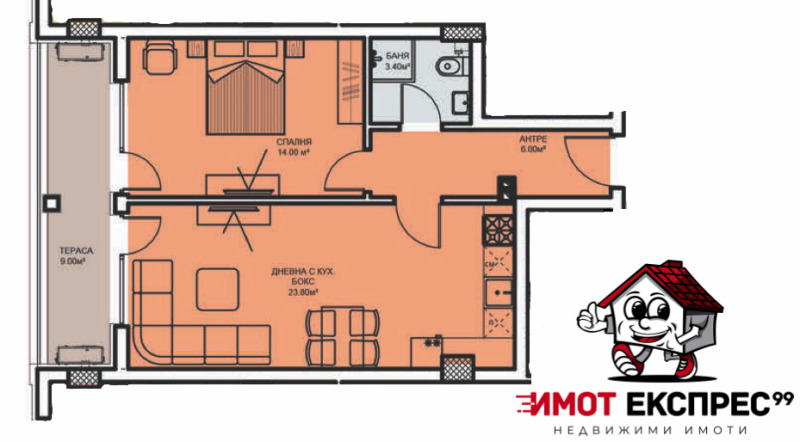 Продава  2-стаен област Пловдив , гр. Асеновград , 75 кв.м | 75099876