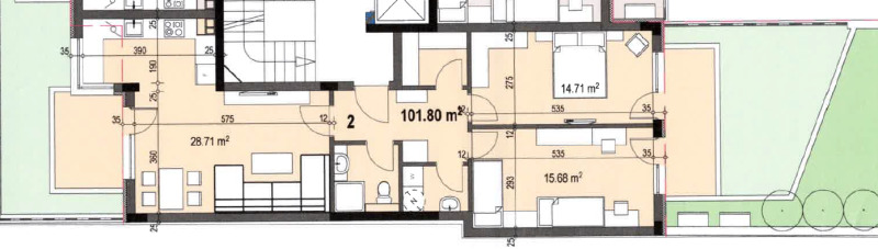 Продава 3-СТАЕН, гр. Стара Загора, Център, снимка 2 - Апартаменти - 53033025