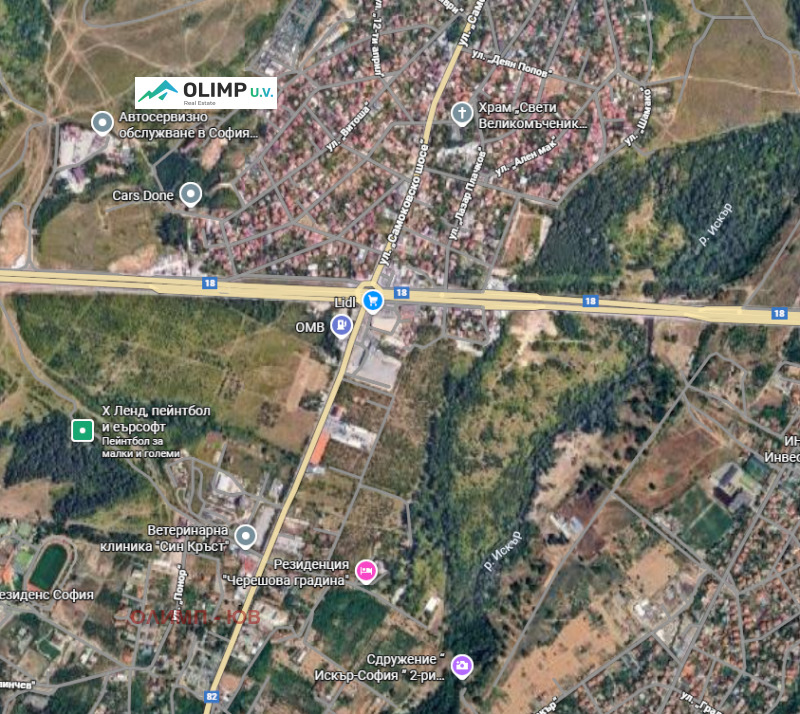 Продава ПАРЦЕЛ в град София, Горубляне - 25000 кв.м / 8 250 000 € » 16 135 597.50 лв., ОЛИМП - ЮВ