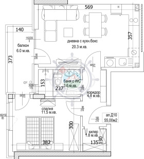 2-СТАЕН, 65 m2