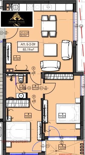 2 slaapkamers Velingrad, regio Pazardzjik