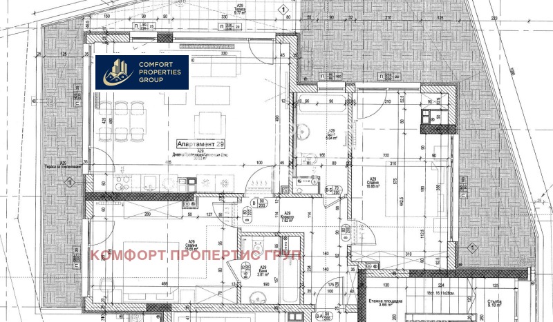 Myytävänä  2 makuuhuonetta Sofia , Poligona , 126 neliömetriä | 40424570 - kuva [10]