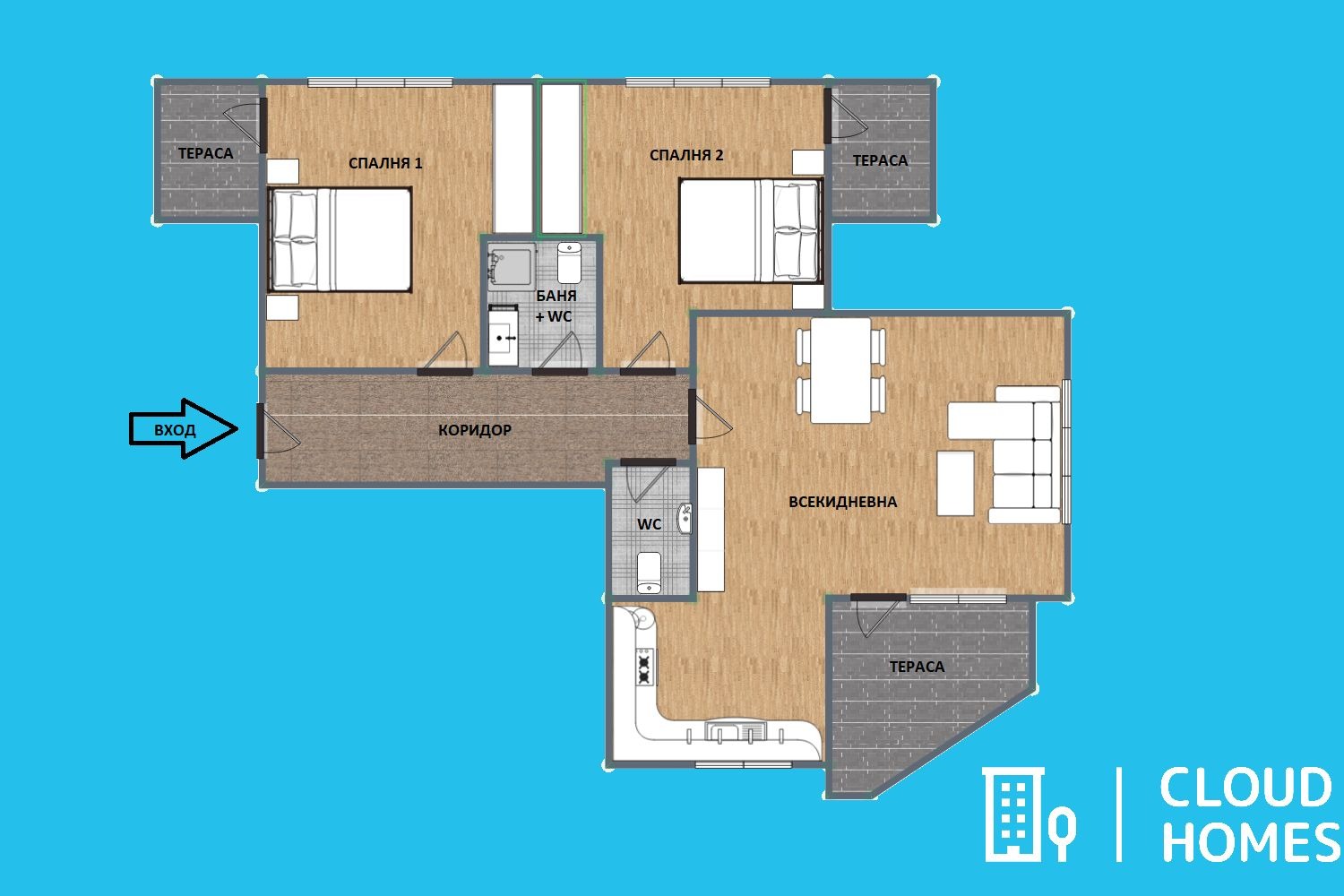 Продава 3-СТАЕН, гр. София, Овча купел 1, снимка 9 - Апартаменти - 55101354