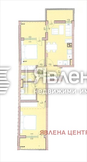Продава 3-СТАЕН, гр. София, Център, снимка 2 - Апартаменти - 56558805