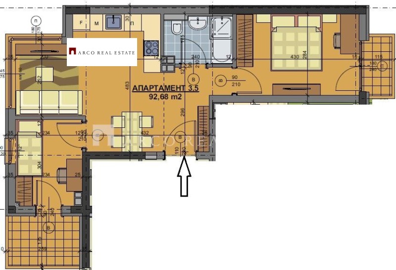 Продава 3-СТАЕН, гр. София, Център, снимка 8 - Апартаменти - 53042707