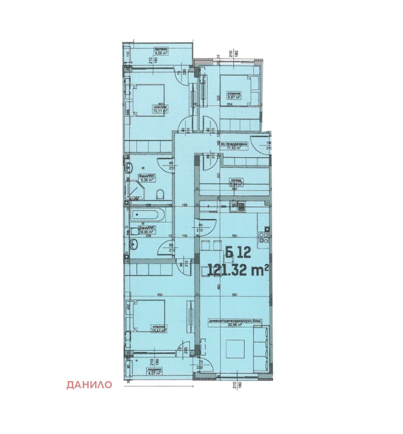 Продава 4-СТАЕН, гр. Велико Търново, Бузлуджа, снимка 10 - Aпартаменти - 48906522