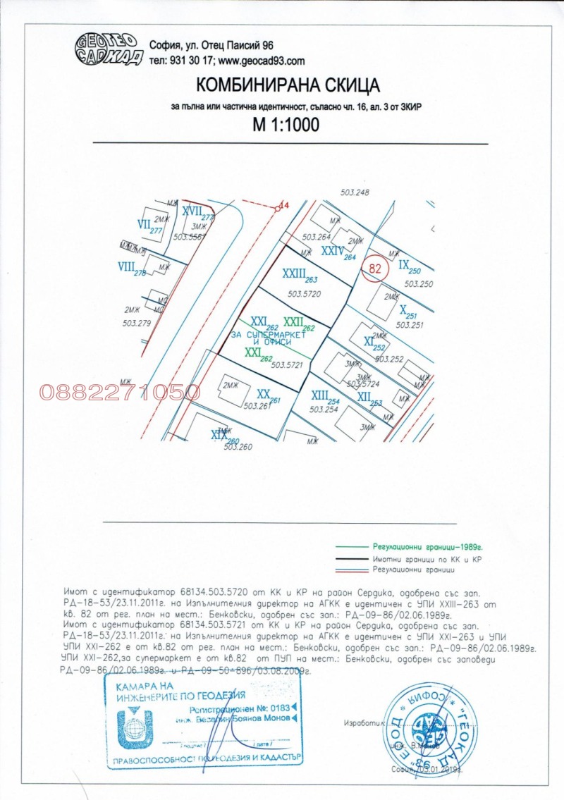 Te koop  Verhaallijn Sofia , Benkovski , 1428 m² | 23856156 - afbeelding [2]