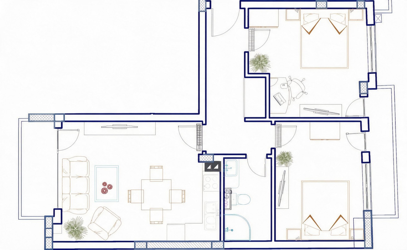 Продава 3-СТАЕН, гр. Варна, Център, снимка 2 - Апартаменти - 55710237