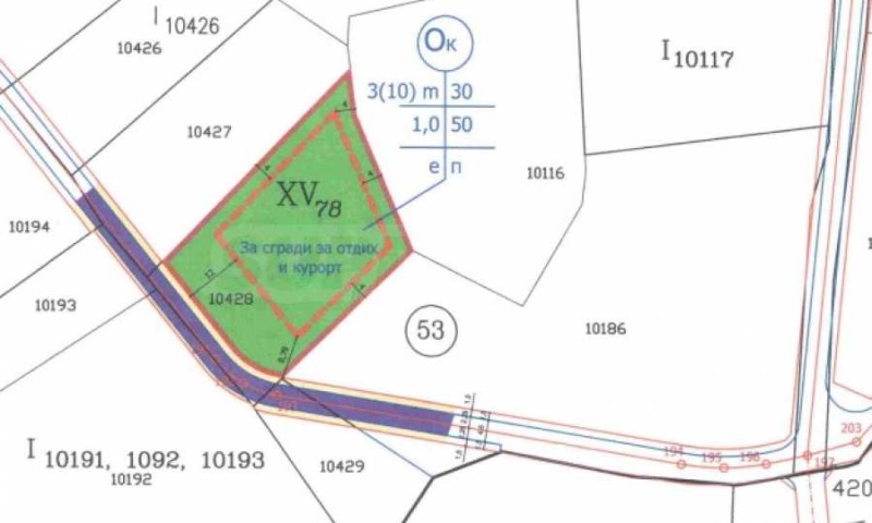 Продава ПАРЦЕЛ в област Бургас, гр. Созопол - 1727 кв.м / При запитване, СУПРИММО - БУРГАС