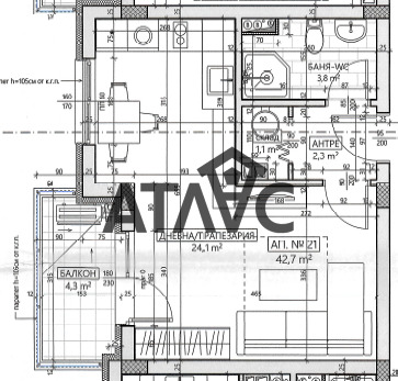 Продава 1-СТАЕН, гр. Несебър, област Бургас