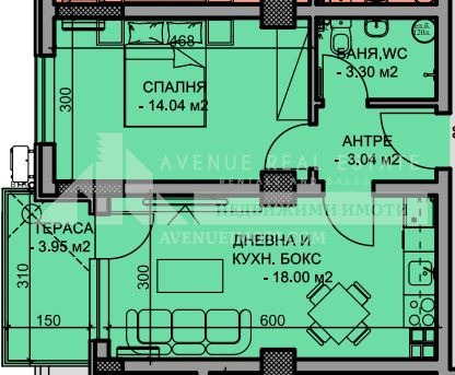 Til salgs  1 soverom Plovdiv , Mladesjki Halm , 59 kvm | 19672171 - bilde [3]