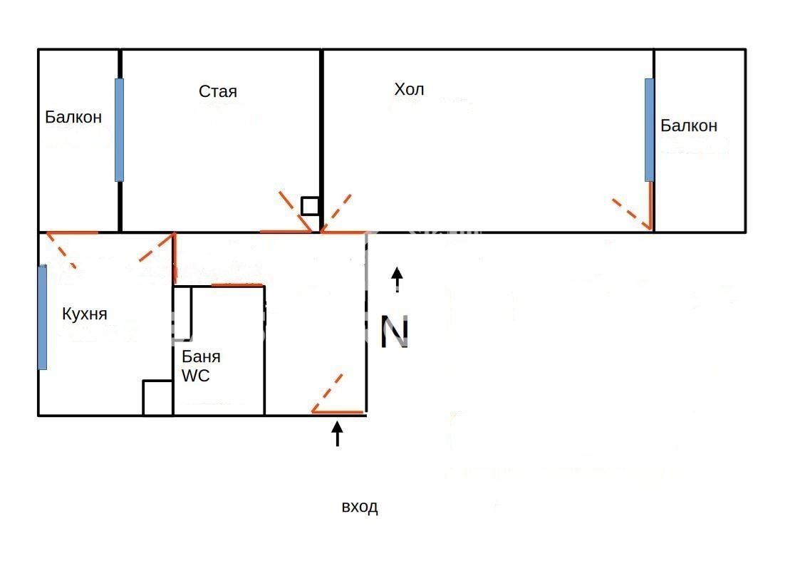 Продава 2-СТАЕН, гр. София, Хаджи Димитър, снимка 2 - Апартаменти - 53044692
