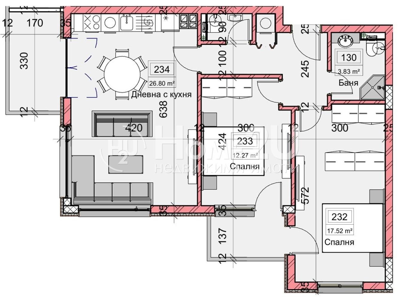 Продава 3-СТАЕН, гр. Варна, Кайсиева градина, снимка 4 - Апартаменти - 53682753
