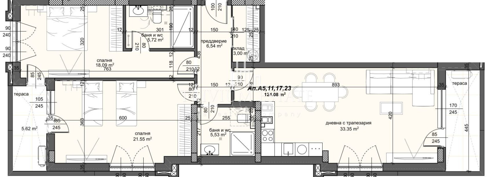 Продава 3-СТАЕН, гр. Пловдив, Тракия, снимка 5 - Апартаменти - 55108957