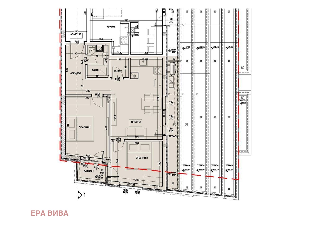 Продава 3-СТАЕН, гр. Варна, Изгрев, снимка 3 - Апартаменти - 55897972