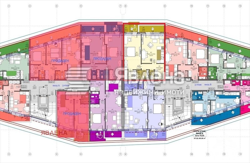 Продава 2-СТАЕН, гр. Перник, Ладовица, снимка 4 - Апартаменти - 53068381