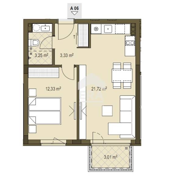 Продава 2-СТАЕН, гр. София, Връбница 1, снимка 4 - Апартаменти - 54781020