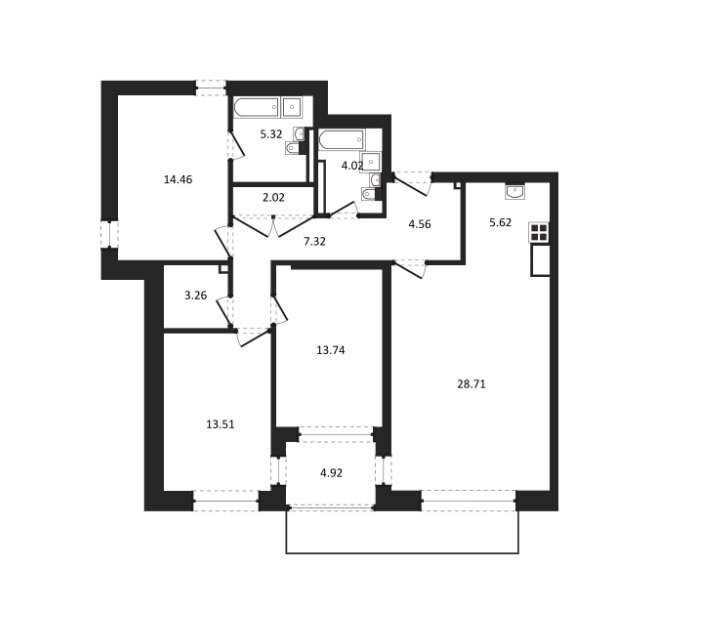 Продава 4-СТАЕН, гр. Варна, м-т Долна Трака, снимка 4 - Апартаменти - 53474075