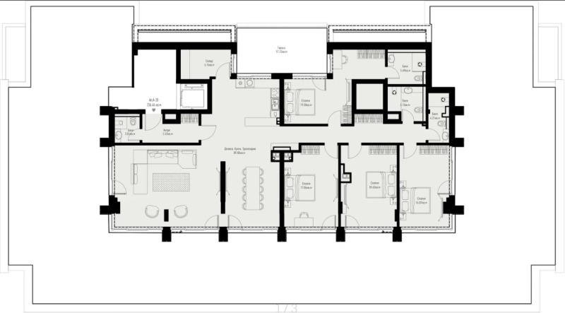 For Sale  3+ bedroom Sofia , Manastirski livadi , 267 sq.m | 45157468 - image [2]