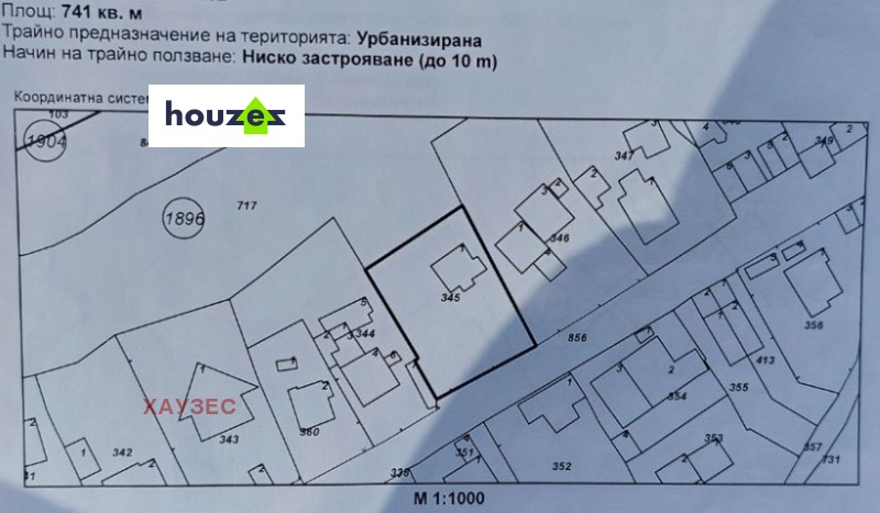 Satılık  Komplo Sofia , Knyajevo , 741 metrekare | 96600675