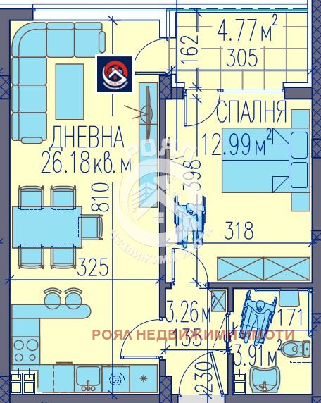 Продава  2-стаен град Пловдив , Каменица 2 , 72 кв.м | 12251329 - изображение [2]