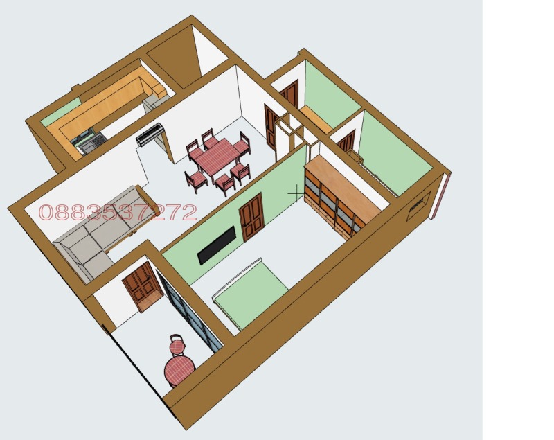 Продава 2-СТАЕН, гр. Стара Загора, Център, снимка 14 - Aпартаменти - 49019651