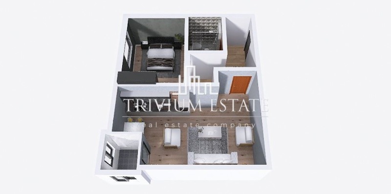 Продава 2-СТАЕН, гр. Пловдив, Остромила, снимка 2 - Апартаменти - 53258258