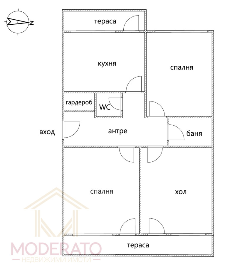 Продава  4-стаен град Бургас , Изгрев , 80 кв.м | 65478274 - изображение [2]