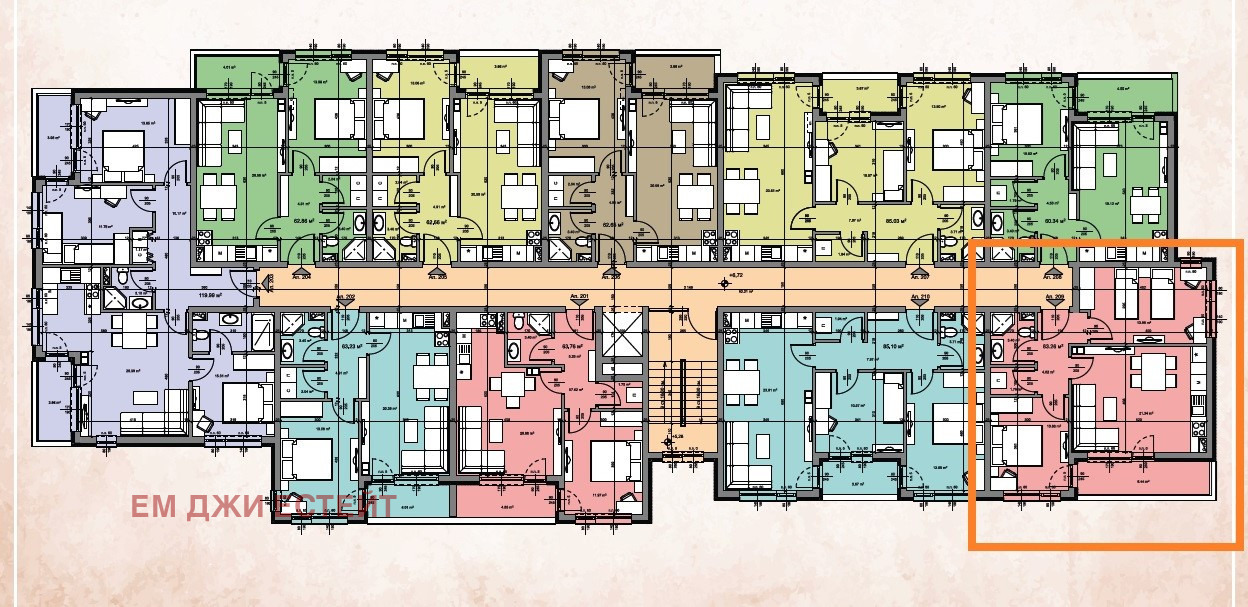 Продава 3-СТАЕН, гр. Бургас, Долно Езерово, снимка 2 - Апартаменти - 53672281
