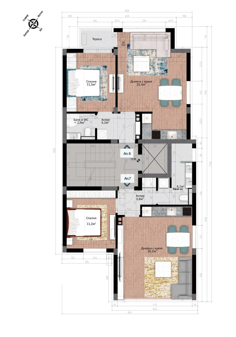 À venda  1 quarto Plovdiv , Karchiiaka , 87 m² | 18926950 - imagem [3]