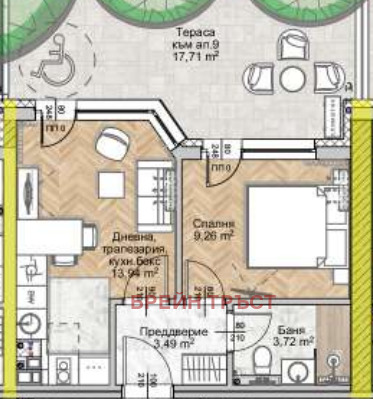 Продава 2-СТАЕН, гр. София, Люлин 8, снимка 5 - Апартаменти - 54288828