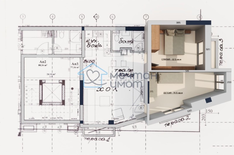 À vendre  2 chambres Sofia , Iztok , 98 m² | 96997292 - image [15]