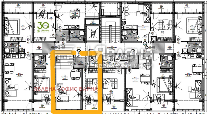 Продается  1 спальня Варна , Аспарухово , 64 кв.м | 10439770