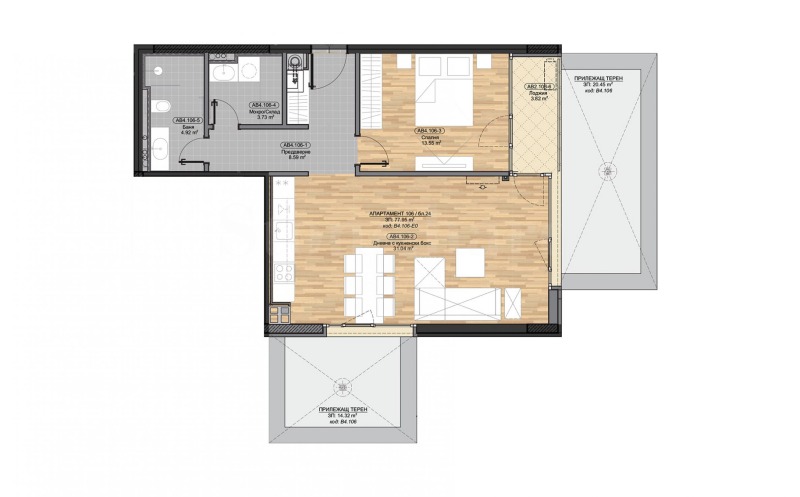 Продава 2-СТАЕН, гр. София, Бояна, снимка 4 - Апартаменти - 53010289