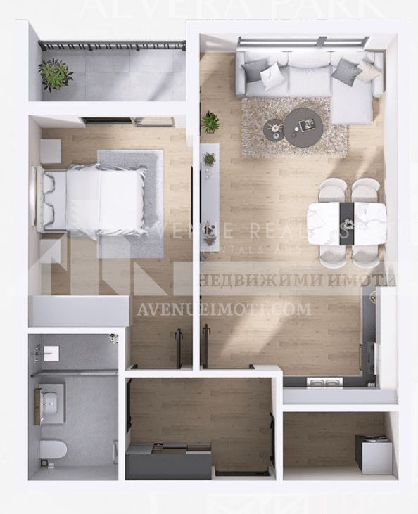 Продава 2-СТАЕН, гр. Пловдив, Христо Смирненски, снимка 2 - Апартаменти - 53388389