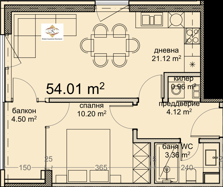 Продава 2-СТАЕН, гр. Варна, Владислав Варненчик 1, снимка 9 - Апартаменти - 54739130