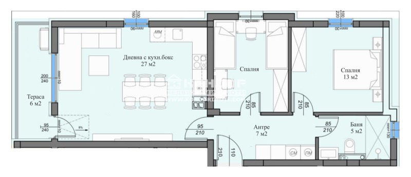 Продава 3-СТАЕН, гр. Пловдив, Остромила, снимка 2 - Апартаменти - 52646610