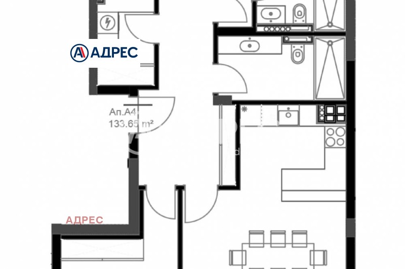 Продава МНОГОСТАЕН, гр. Варна, Бриз, снимка 4 - Aпартаменти - 44862608