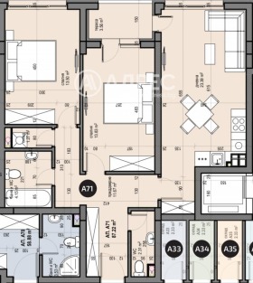 2 Schlafzimmer Ljulin 5, Sofia