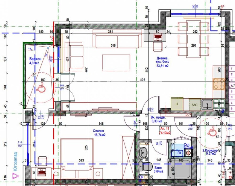 Satılık  1 yatak odası Sofia , Bankya , 90 metrekare | 11980135 - görüntü [4]