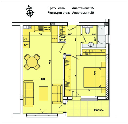 Продава 2-СТАЕН, гр. София, Кръстова вада, снимка 7 - Апартаменти - 54956800