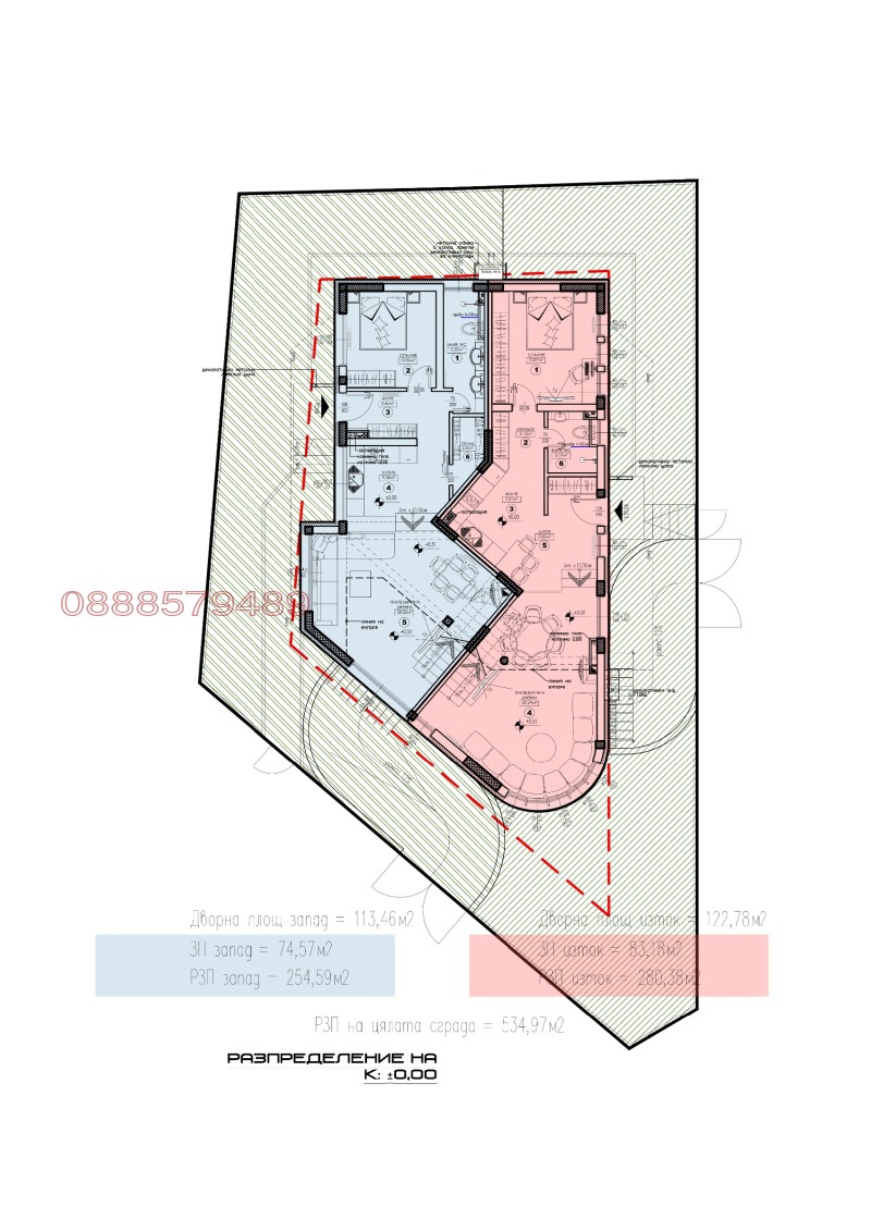 Продава КЪЩА, гр. София, в.з.Врана - Лозен, снимка 15 - Къщи - 48556339