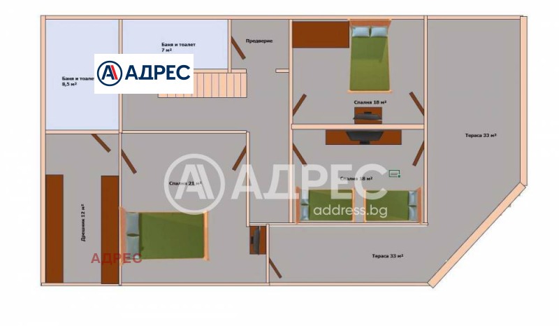 Продава КЪЩА, гр. Варна, м-т Манастирски рид, снимка 6 - Къщи - 47556212