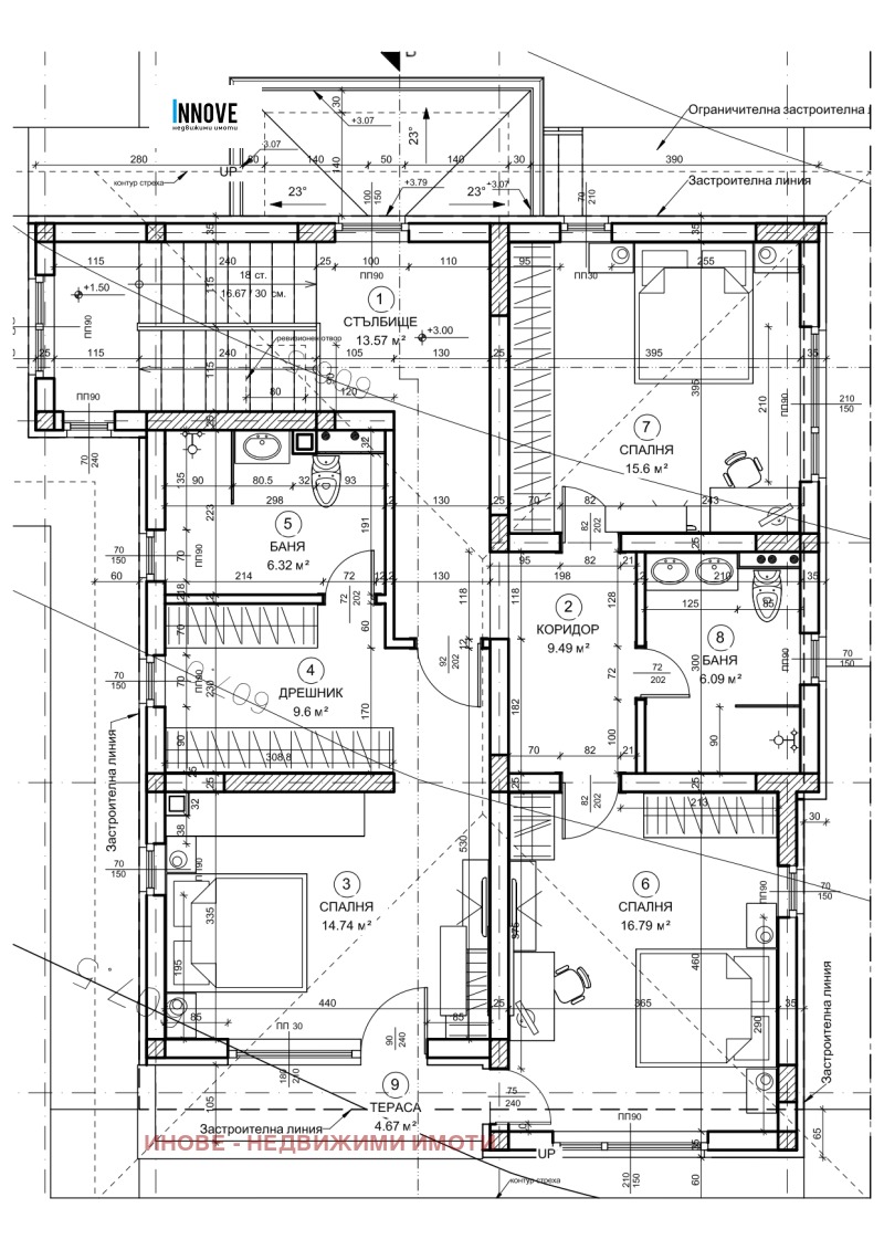Продава КЪЩА, с. Хераково, област София област, снимка 4 - Къщи - 52686359