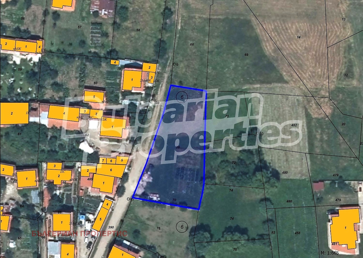Продава ПАРЦЕЛ, с. Драгушиново, област София област, снимка 4 - Парцели - 54460294