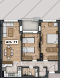 Продава 3-СТАЕН, град София, Малинова долина • 258000 € • 18709616 12