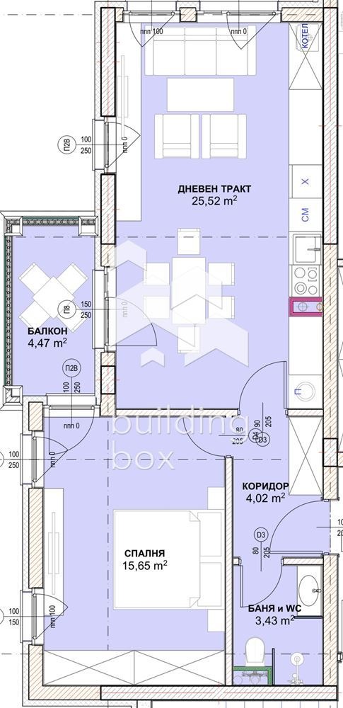 Продава 2-СТАЕН, гр. София, Малинова долина, снимка 4 - Aпартаменти - 48631997