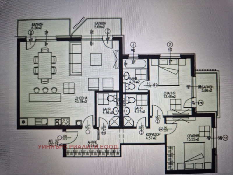 Продава 3-СТАЕН, гр. София, Драгалевци