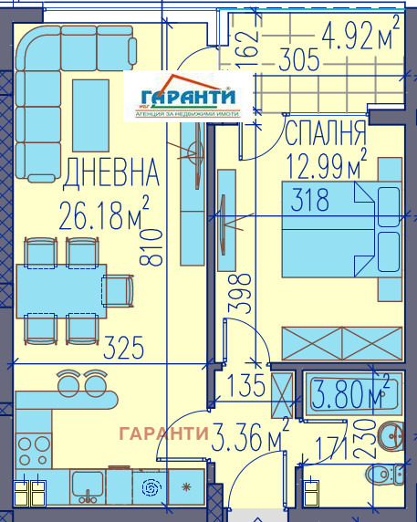 Продава 2-СТАЕН, гр. Пловдив, Каменица 2, снимка 4 - Aпартаменти - 49315424