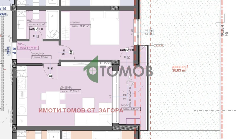 Продава 2-СТАЕН, гр. Стара Загора, Железник - център, снимка 2 - Апартаменти - 52988028